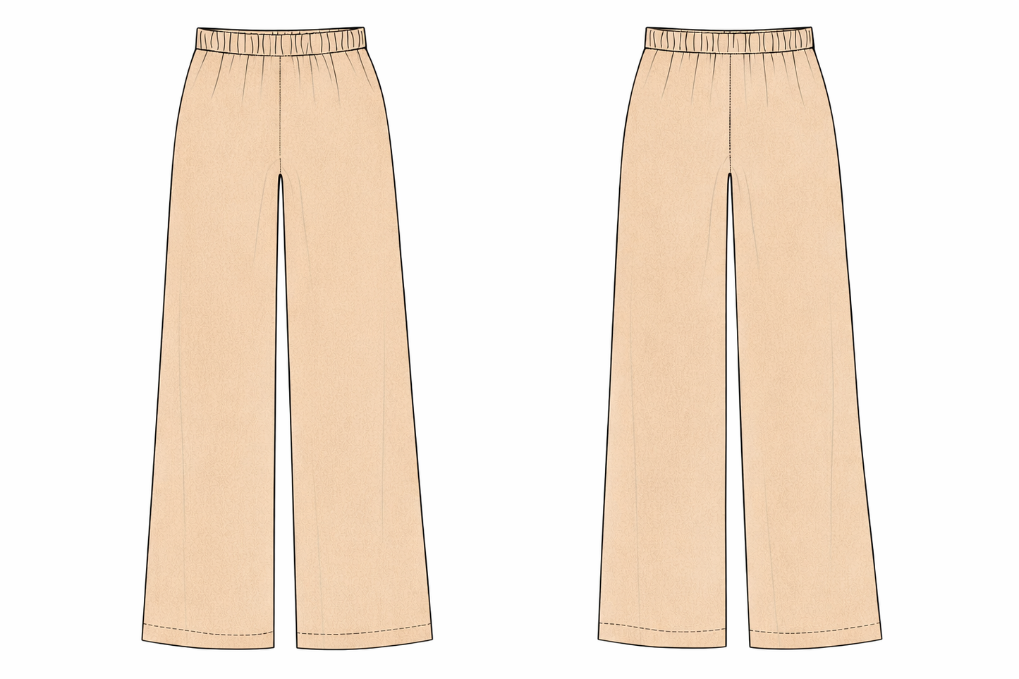 ERNA Pants PDF Sewing pattern, 4-20 AU, LETTER/A4/A0 (FREE)
